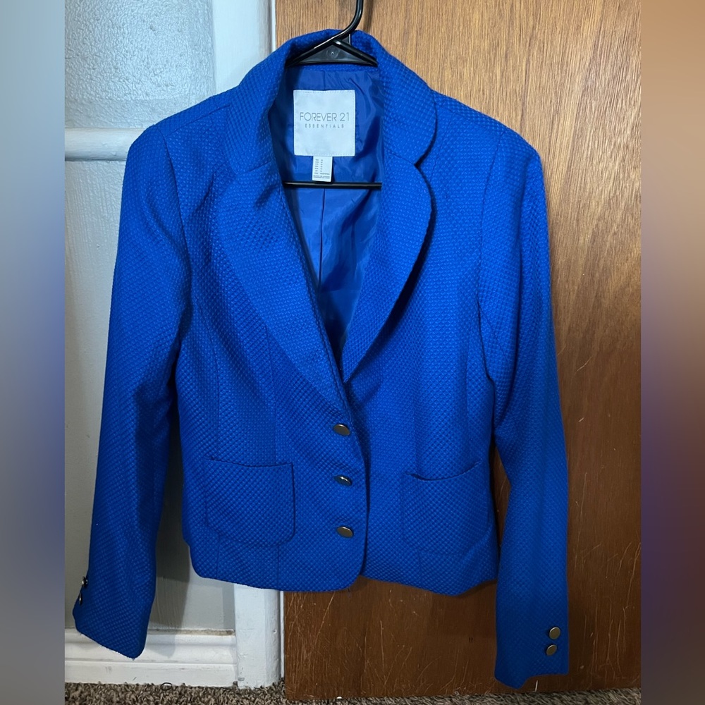 FOREVER 21  Royal blue blazer